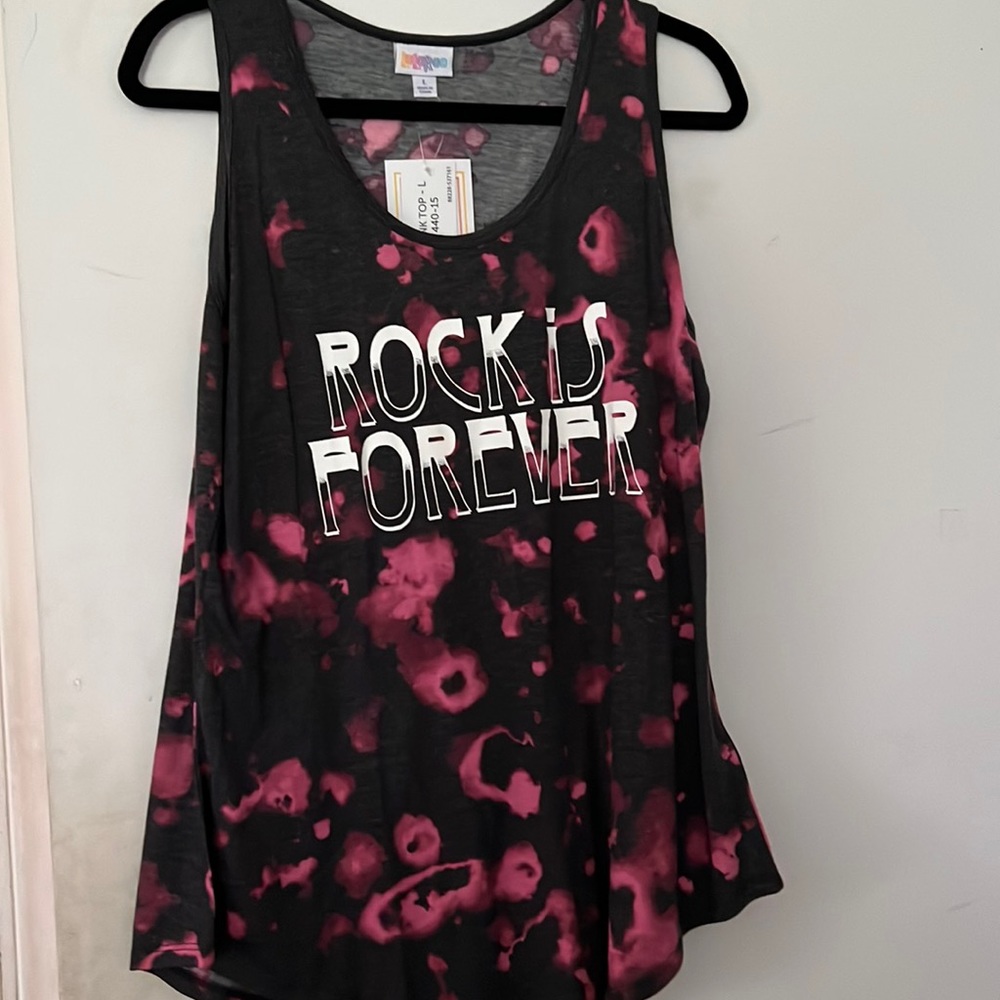 LuLaRoe Rock and Roll tank top Large